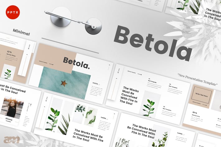 Betola Minimal Powerpoint