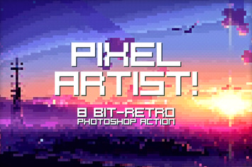Pixel Artist - Photoshop Action