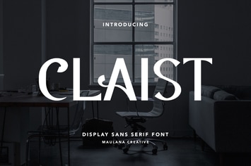 Claist Decorative Display Font