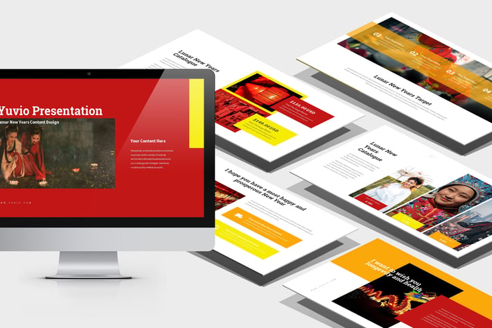 Yuvio : Lunar New Year Festival Powerpoint