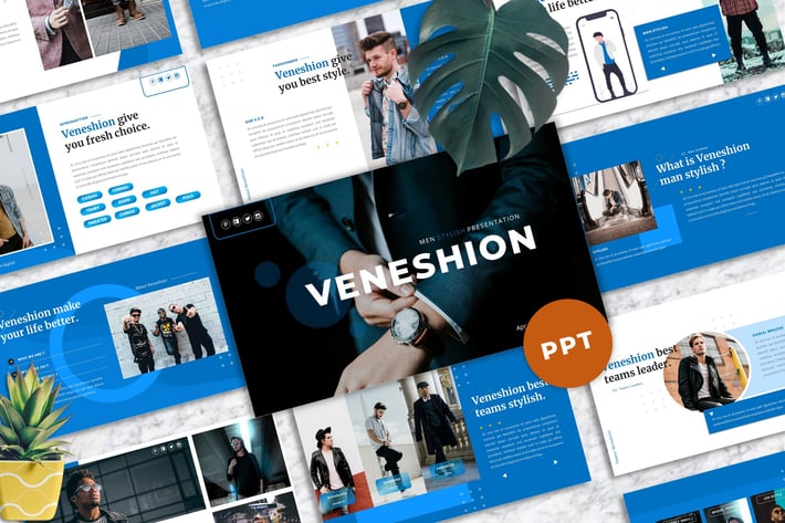 Veneshion  - Men Stylish Business PowerPoint
