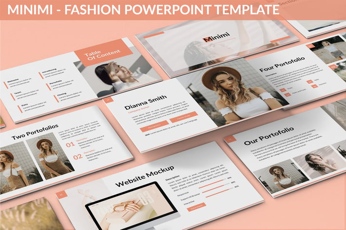 Minimi - Fashion Powerpoint Template