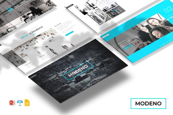 Modeno - Presentation PPTX / GSlides / Key