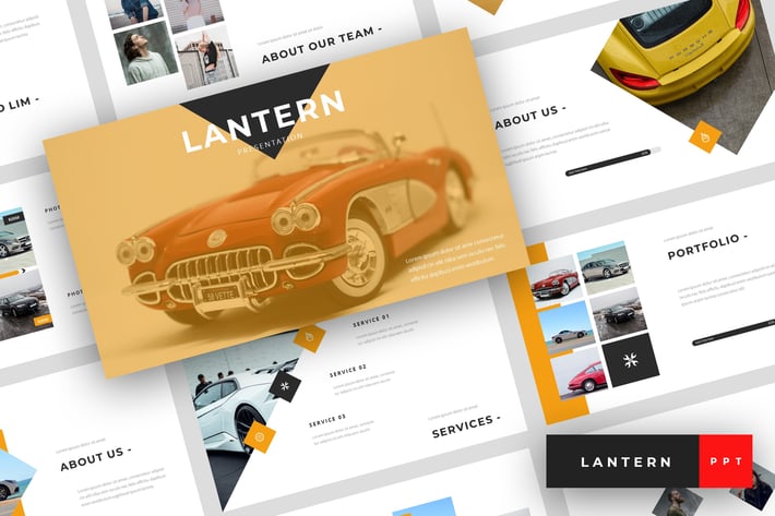Lantern - Car Dealership PowerPoint Template