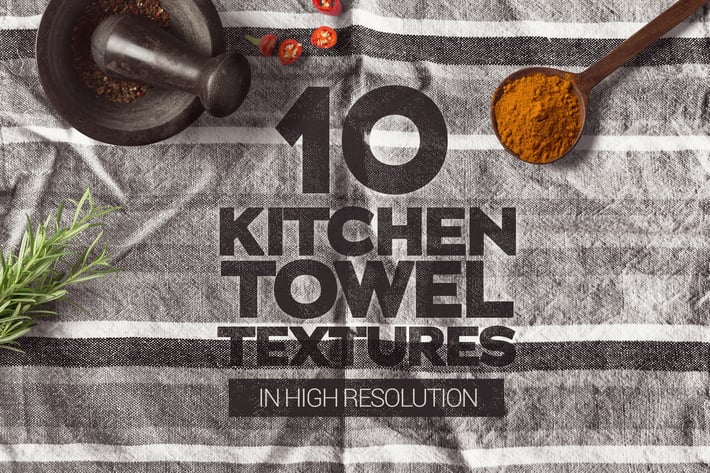 Kitchen Towel Textures x10