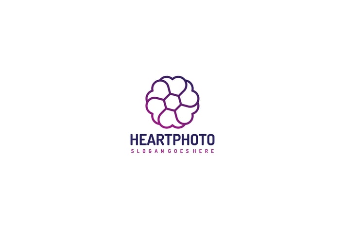 Heart Photography Logo