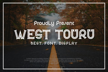 WEST TOURU FONT
