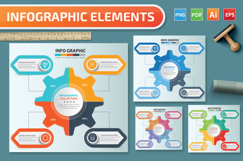 Cog Infographics design