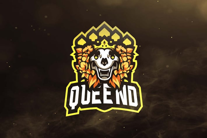 Queend Sport and Esports Logos