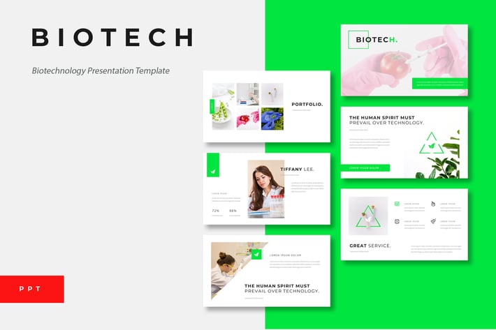 Biotech - Biotechnology Powerpoint Template
