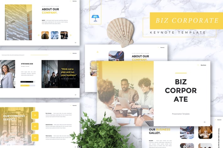 BIZ - Business Corporate Keynote Template