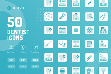 Hidoc - Dentist Icons