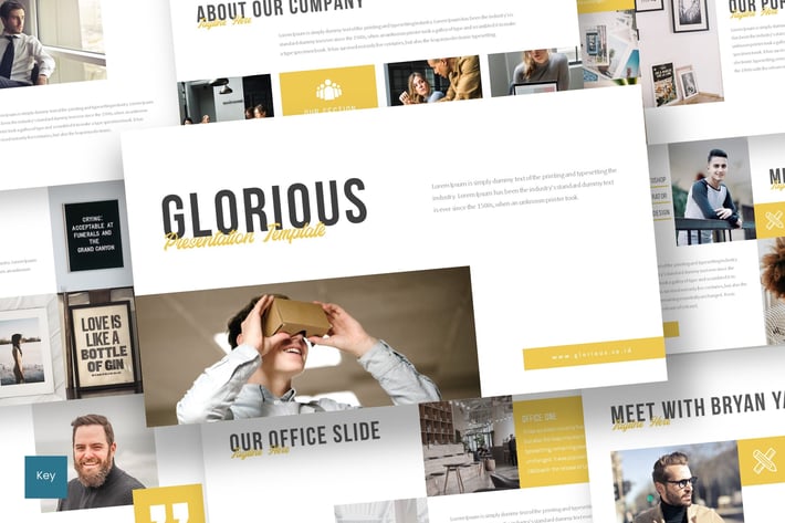 Glorious - Keynote Template