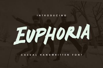 Euphoria - Casual Handwritten Font