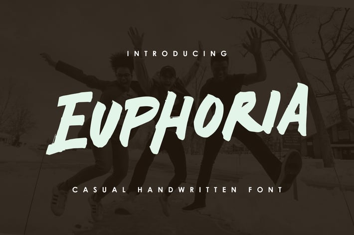 Euphoria - Casual Handwritten Font