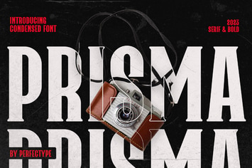 Prisma Modern Futuristic Sans Serif Font
