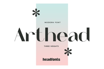 Arthead Modern Sans Serif