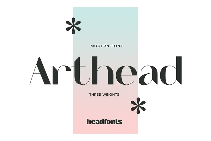 Arthead Modern Sans Serif